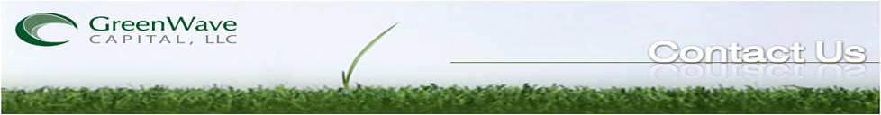 Contact GreenWave Capital